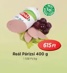 Real Reál Párizsi ajánlat