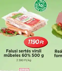 Real Falusi sertés virsli ajánlat