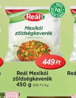 Real Reál Mexiki zöldségkeverék ajánlat