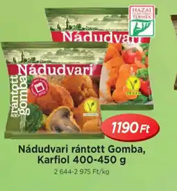 Real Nádudvari rántott Gomba, Karfiol ajánlat