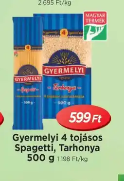Real Gyermelyi 4 tojásos Spagetti, Tarhonya ajánlat