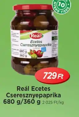 Real Reál Ecetes Cseresznyepaprika ajánlat