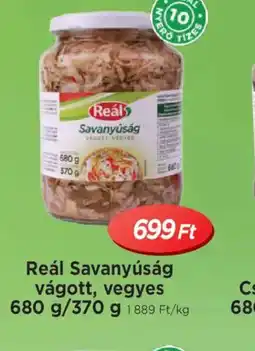 Real Reál Savanyúság vágott, vegyes ajánlat
