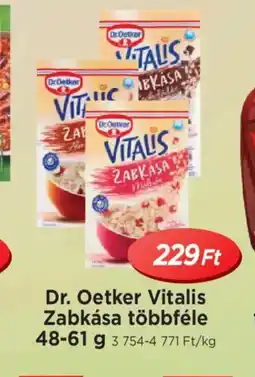 Real Dr. Oetker Vitalis Zabkása ajánlat