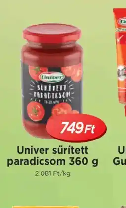 Real Univer sűrített paradicsom ajánlat