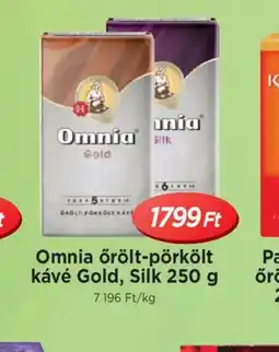 Real Omnia őrölt-pörkölt kávé ajánlat