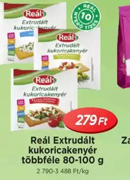 Real Reál Extrudált kukoricakenyér ajánlat