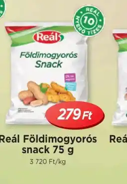 Real Reál Földimogyors snack ajánlat