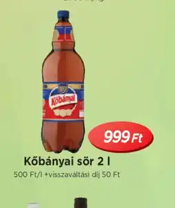 Real Kőbányai sör ajánlat