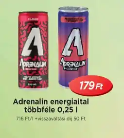 Real Adrenalin energiaital ajánlat