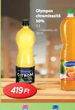 Real Olympos citromízesítő ajánlat