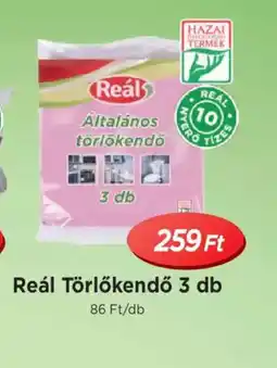 Real Reál Törlőkendő ajánlat