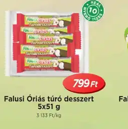 Real Falusi riás túr desszert ajánlat
