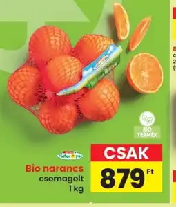 Interspar Bio narancs csomagolt ajánlat