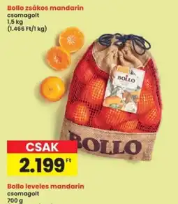 Interspar Bollo zsákos mandarin ajánlat