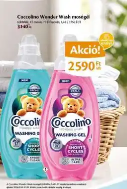 EcoFamily Coccolino Wonder Wash mosógél ajánlat