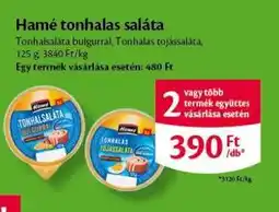 EcoFamily Hamé tonhalas saláta ajánlat