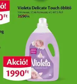EcoFamily Violeta Delicate Touch öblítő ajánlat