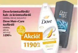 EcoFamily Dove krémtusfürdő/ hab- és krémtusfürdő ajánlat