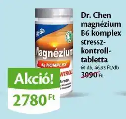 EcoFamily Dr. Chen magnézium B6 komplex stressz-kontroll tabletta ajánlat