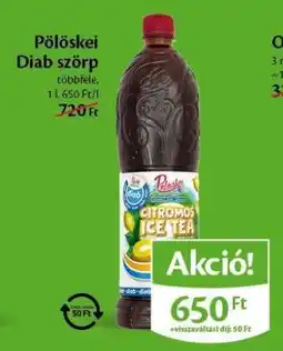 EcoFamily Pölöskei Diab Szörp ajánlat