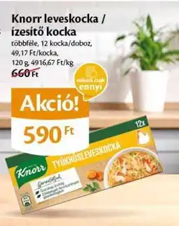 EcoFamily Knorr leveskocka / ízesítő kocka ajánlat