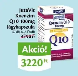 EcoFamily JutaVit Koenzim Q10 100mg lágykapszula ajánlat
