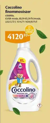 EcoFamily Coccolino finommosószer ajánlat