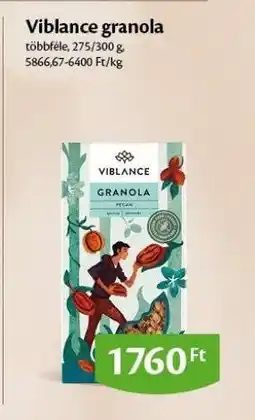 EcoFamily Viblance granola ajánlat