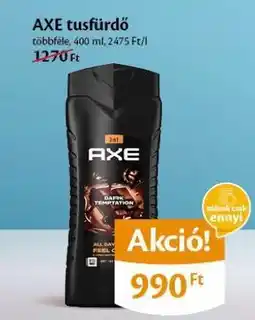 EcoFamily AXE Tusfürdő ajánlat