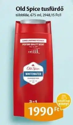 EcoFamily OLD SPICE Tusfürdő ajánlat