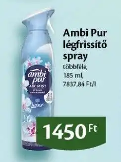 EcoFamily Ambi Pur Légfrissítő Spray ajánlat