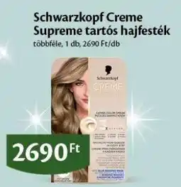 EcoFamily Schwarzkopf Creme Supreme tartós hajfesték ajánlat