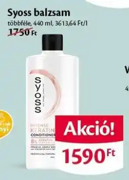 EcoFamily Syoss balzsam ajánlat