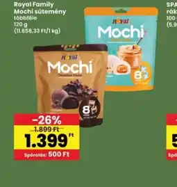 Interspar Royal Family Mochi sütemény ajánlat