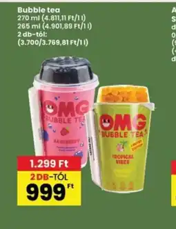 Interspar OMG Bubble tea ajánlat