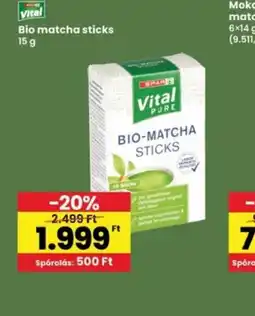 Interspar Vital Bio matcha sticks ajánlat