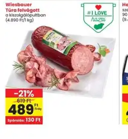 Interspar Wiesbauer Túra felvágott ajánlat