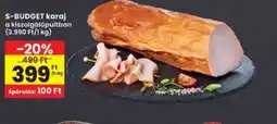 Interspar S-BUDGET karaj ajánlat