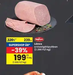 Interspar REGNUM Löncs ajánlat