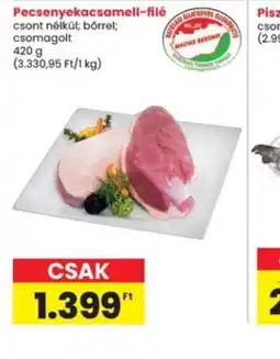 Interspar Pecsenyekacsamell-filé ajánlat