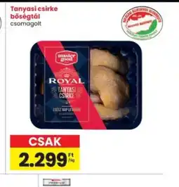Interspar ROYAL Tanyasi csirke bőségtál ajánlat