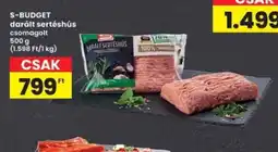 Interspar S-BUDGET darált sertéshús ajánlat