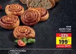 Interspar SPAR pizzás csiga ajánlat
