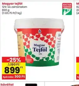 Interspar Magyar tejföl ajánlat