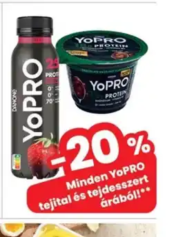 Interspar YoPRO tejital és desszert ajánlat