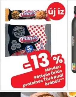 Interspar Pöttyös riás proteines Túr Rudi ajánlat