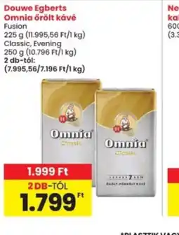 Interspar Douwe Egberts Omnia őrölt kávé ajánlat