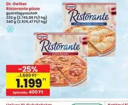 Interspar Dr. Oetker Ristorante pizza ajánlat