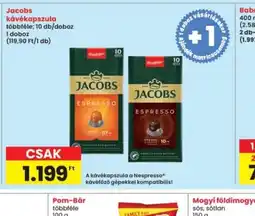 Interspar Jacobs kávékapszula ajánlat